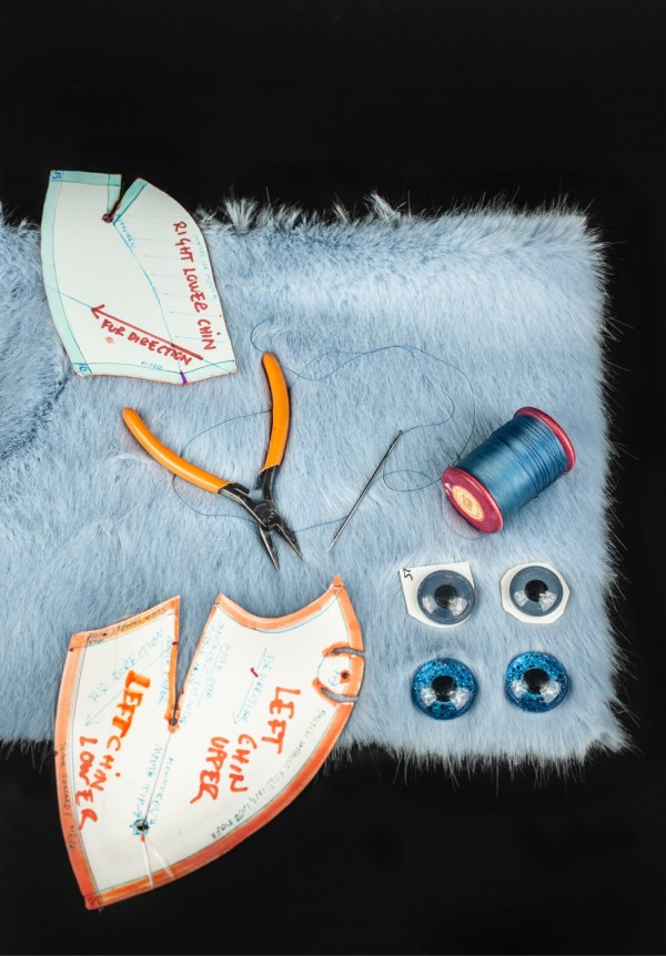 Faux fur, tools and patterns